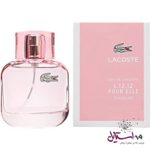 ادو تويلت زنانه لاگوست مدل Eau de Lacoste L.12.12 Pour Elle Sparkling