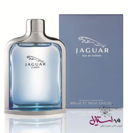 ادو تویلت مردانه جگوار مدل Classic Blue