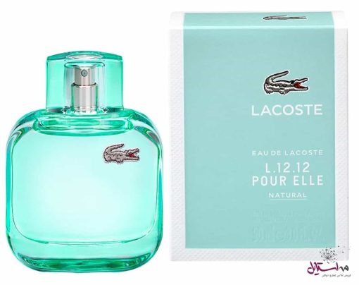 ادو تويلت زنانه لاگوست مدل Eau de Lacoste L.12.12 Pour Elle Natural