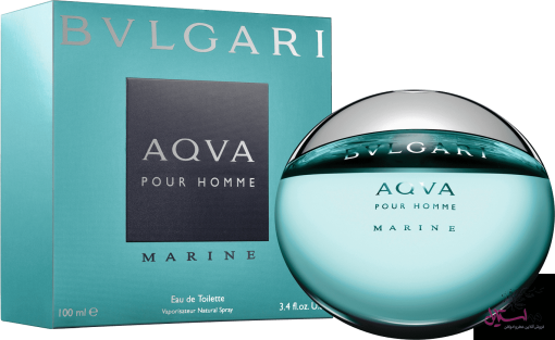 ادو تویلت مردانه بولگاری مدل Aqva Pour Homme Marine