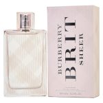 خرید ادو تویلت زنانه BURBERRY Brit Sheer حجم 100 میل