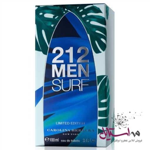 ادو تویلت مردانه کارولینا هررا مدل 212 Surf for Him