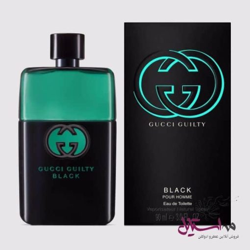 ادو تویلت مردانه گوچی مدل Guilty Black Pour Homme