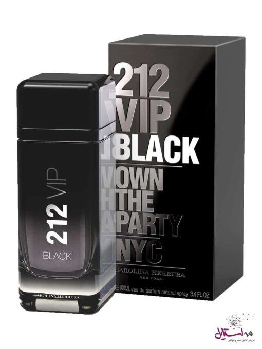 ادو پرفیوم مردانه کارولینا هررا مدل 212VIP Black