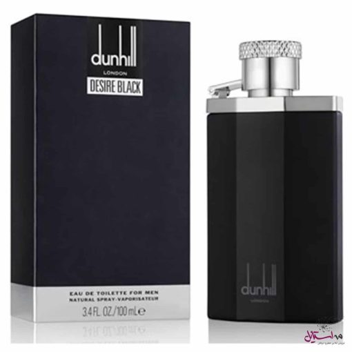 ادو تویلت مردانه دانهیل لاندن مدل Desire Black