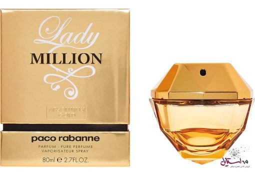 پرفیوم زنانه پاکو رابان مدل Lady Million Absolutely Gold