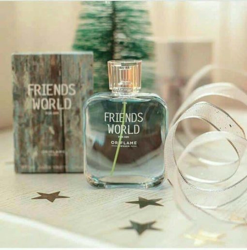 ادو تویلت مردانه ی اوریفلیم مدل Friends World For Him