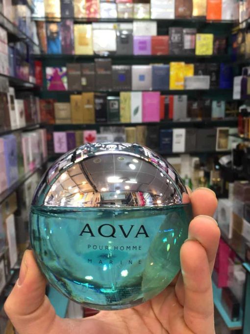 ادو تویلت مردانه بولگاری مدل Aqva Pour Homme Marine