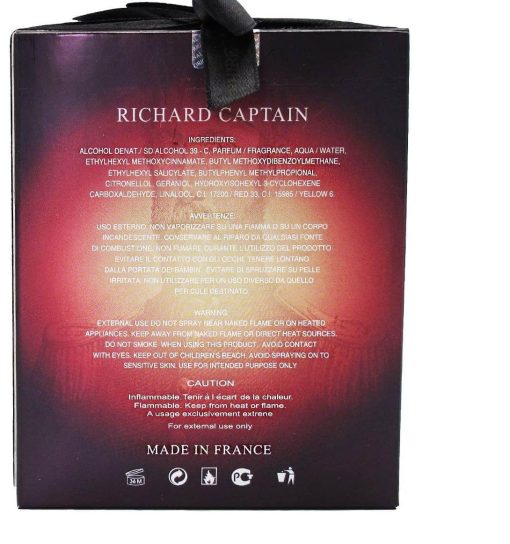 ادو پرفیوم مردانه کاپتان بلک ورد مدل Richard Captain