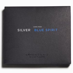 ادو تویلت مردانه زارا مدل Silver and Blue Spirit حجم 100 میلی لیتر