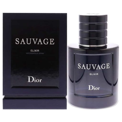 خرید ادو پرفیوم اماراتی Dior Sauvage Elixir حجم 60 میل