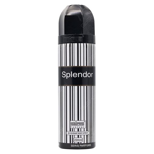 خرید ادو پرفیوم seris splendor Black با اسپری حجم 100 میل