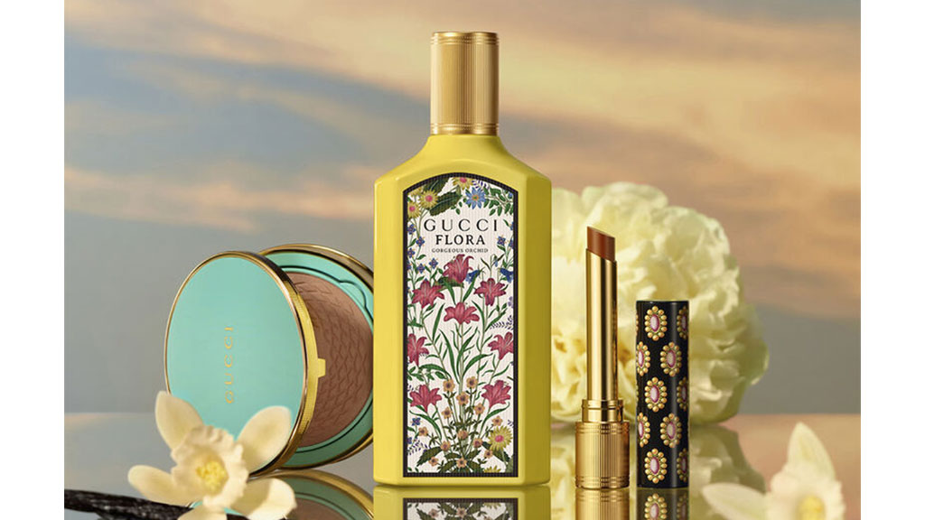 ادو پرفیوم زنانه اماراتی GUCCI Flora Gorgeous Orchid حجم 100 میلی لیتر خرید عطر گوچی گورجس ارکید