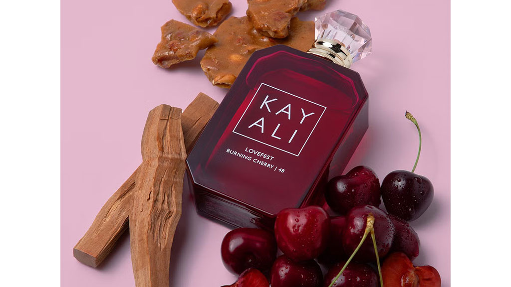 ادو پرفیوم زنانه اماراتی Kayali Lovefest Burning Cherry 48 حجم 100 میلی لیتر خرید عطر اماراتی کایالی برونینم چری
