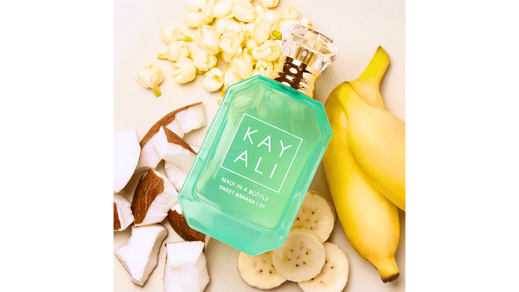 ادو پرفیوم زنانه اماراتی Kayali Maui in a Bottle Sweet Banana 37 حجم 100 میلی لیتر خرید عطر اماراتی کایالی سوویت بنانا
