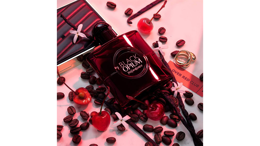ادوپرفیوم زنانه اماراتی YVES SAINT LAURENT Black Opium Over Red حجم 90 میلی لیتر خرید عطر بلک اوپیوم اور رد